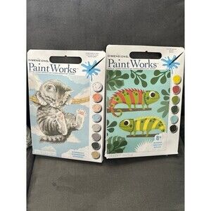 Dimensions paint works 2 sets paint by number